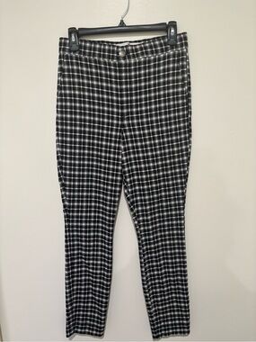 Black & White Hollister Ultra High Rise Pants plaid